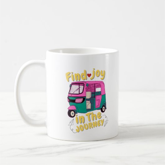 Reise-Zitat-Kaffeetasse  Kaffeetasse (Links)