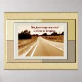 Reise - zu beginnen poster (Vorne)