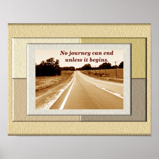 Reise - zu beginnen poster (Vorne)