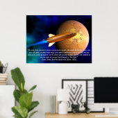 Reise zu den Sternen Poster (Heimbüro)