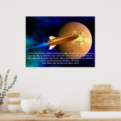 Reise zu den Sternen Poster (Küche)