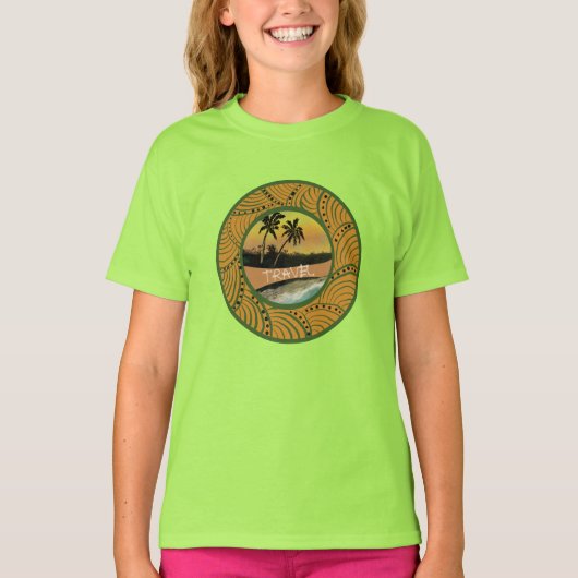 Reise zu exotischen Küsten T-Shirt (Vorderseite)