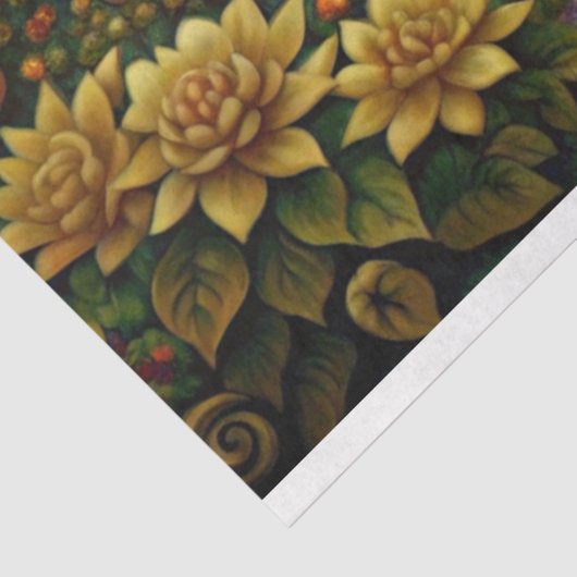 Reise zu Wunderland Fantasy Seascape Decoupage Seidenpapier (Ausschnitt)