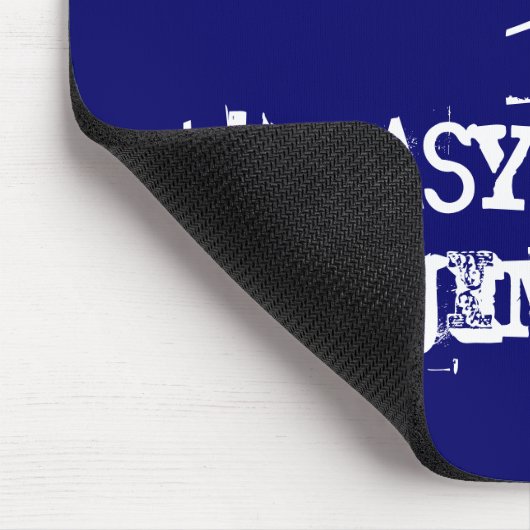 Reise zum Asyl-Om Mousepad Asyl (Ecke)