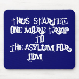 Reise zum Asyl-Om Mousepad Asyl