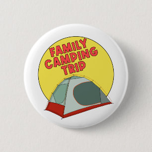 Reise zum Camping Button