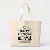 Reise zum Camping Jumbo Stoffbeutel (Vorne)