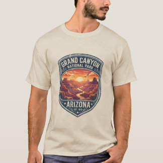 Reise zum Grand Canyon Nationalpark Arizona Vintag T-Shirt