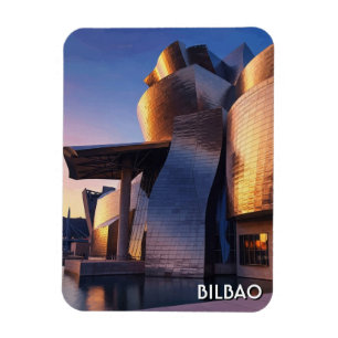 Reise zum Guggenheim-Museum Bilbao Magnet