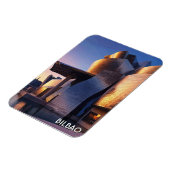 Reise zum Guggenheim-Museum Bilbao Magnet (Linke Seite)