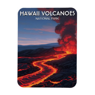 Reise zum Hawaii-Vulkane-Nationalpark Magnet