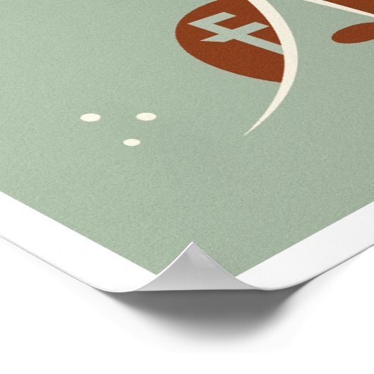 Reise zum Jupiter Poster (Ecke)