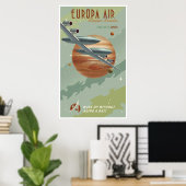 Reise zum Jupiter Poster (Heimbüro)