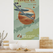 Reise zum Jupiter Poster (Küche)