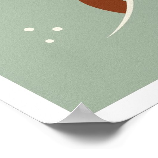 Reise zum Jupiter Poster (Ecke)