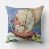 Reise zum Märchenland Vintag Kissen (Vorderseite)