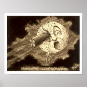 Reise zum Mond 1902 Abbildung Poster (Vorne)