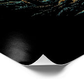 Reise zum Mond Poster (Ecke)
