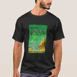 Reise zum Retro Space Planet der Venus T-Shirt