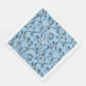 Reise zum Schloss Warbler Blue 2 Serviette (Ecke)