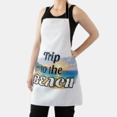 Reise zum Strand Tropical Sunset Escape Design Schürze (InSitu)