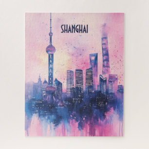 Reise zur China Shanghai Puzzle