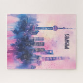 Reise zur China Shanghai Puzzle (Horizontal)