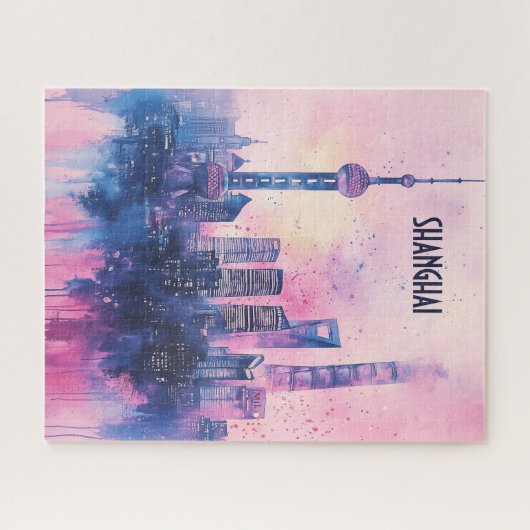 Reise zur China Shanghai Puzzle (Horizontal)