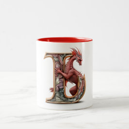 Reise zur Fantasie: Dragon Niedlich Cup - Typ J Zweifarbige Tasse