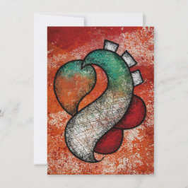 Reise zur Grußkarte des Kieferorthopäden Karte