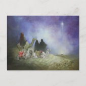 Reise zur Magi Holiday Postkarte (Vorderseite)