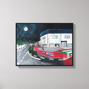 Reise zur Zahnzeichnung durch Alfred Fox Leinwanddruck