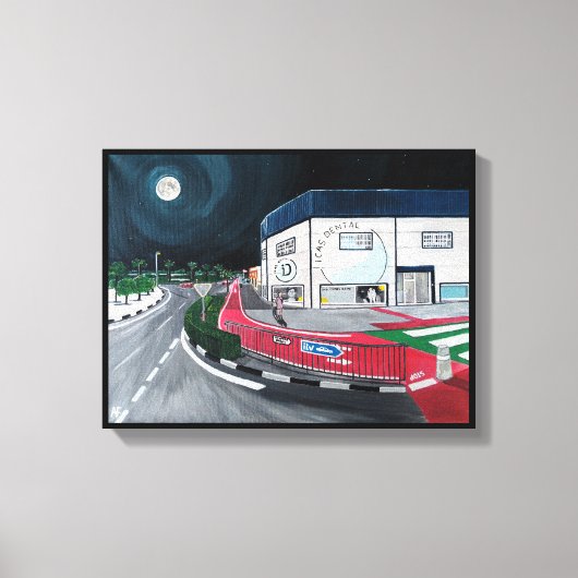 Reise zur Zahnzeichnung durch Alfred Fox Leinwanddruck (Vorderseite)