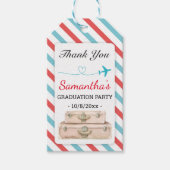 Reiseabenteuer Abschluss Grad Gastgeschenk Guest Geschenkanhänger (Vorderseite)