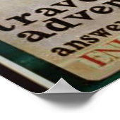 Reiseabenteuer Eintritt in das Marines Poster (Ecke)