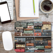 Reiseabenteuer, Vintage Koffer Mousepad