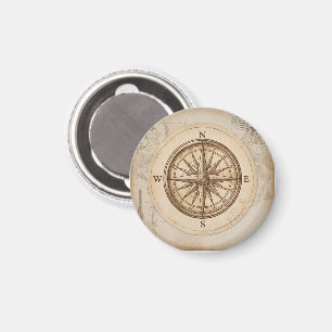 Reiseabenteuer Vintage Party-Papierbecher nach Maß Magnet