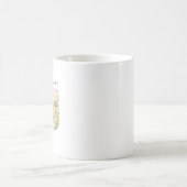 Reiseabenteuer-Zitat 'Pack Light Wander Bright' Kaffeetasse (Mittel)