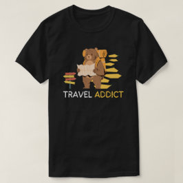Reiseabhängiger | Cute Bear Adventure Tee