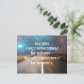 Reiseangebot Postkarte (Stehend Vorderseite)