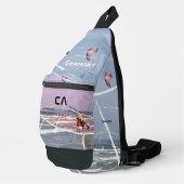 Reiseangebote Monogramm Flughafen Ihr Foto Crossbody Bag