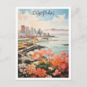 Reiseästhetik Durban Südafrika Postkarte (Vorderseite)