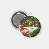 Reiseaufdruck Neuseeland Magnet (Vorderseite/Rückseite)