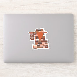 Reiseaufkleber für den Zion National Park Aufkleber