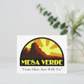 Reiseaufkleber Postkarte (Stehend Vorderseite)