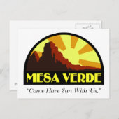 Reiseaufkleber Postkarte (Vorne/Hinten)