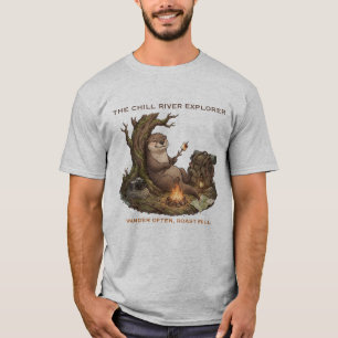 Reiseausrüstung für gemütliche Otter-Expeditionen T-Shirt