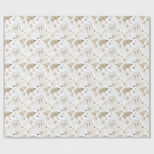 ReiseBaby-Dusche World Map Wrapping Paper Geschenkpapier (Flach)