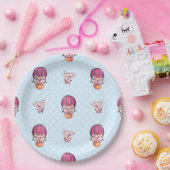 Reisebärensammlung - blau pappteller (Party)