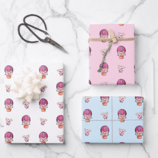 Reisebärensammlung Geschenkpapier Set